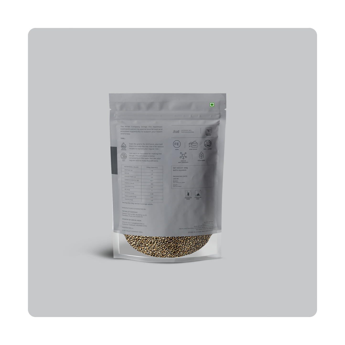 Natural Bajra Grains