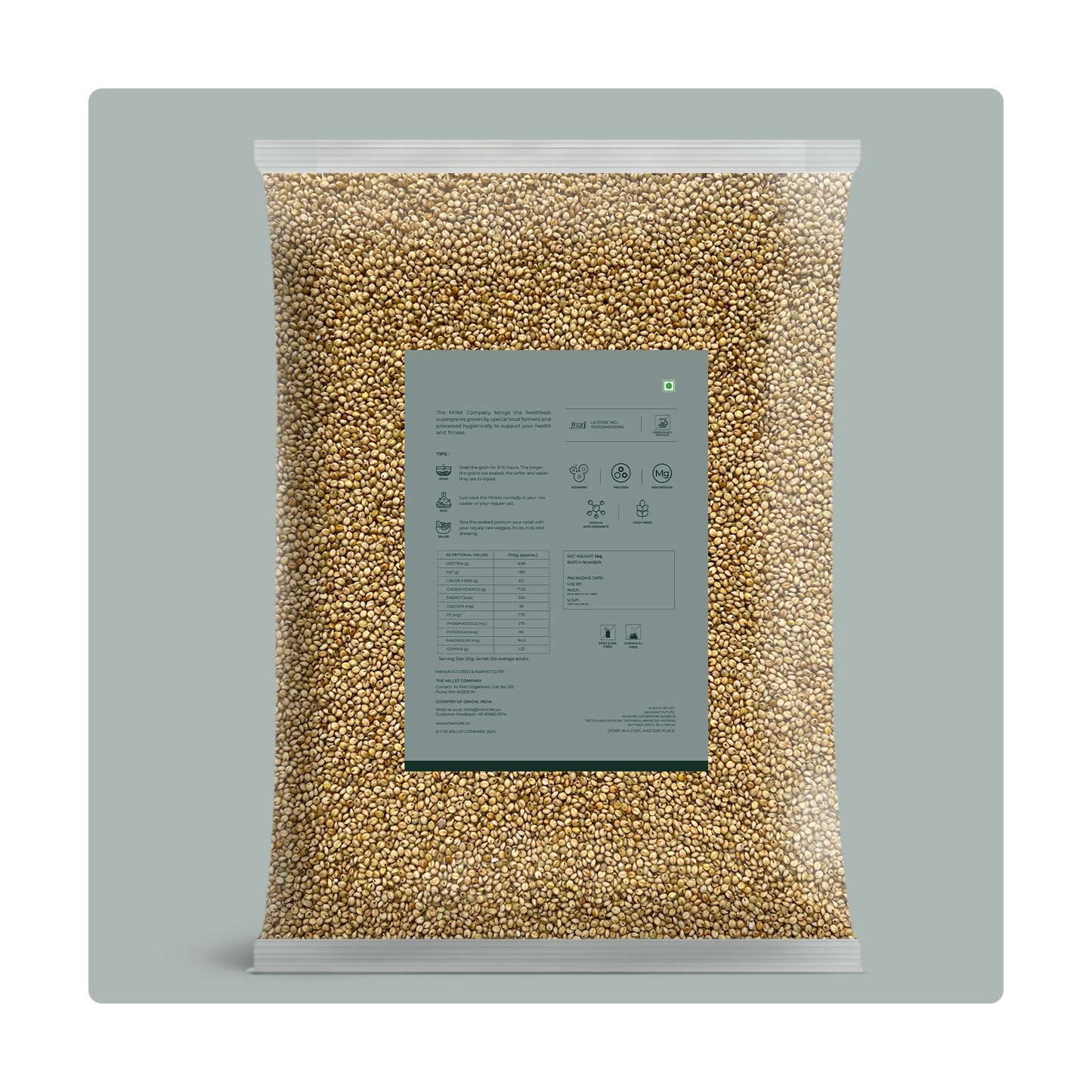 Unpolished Browntop Millet