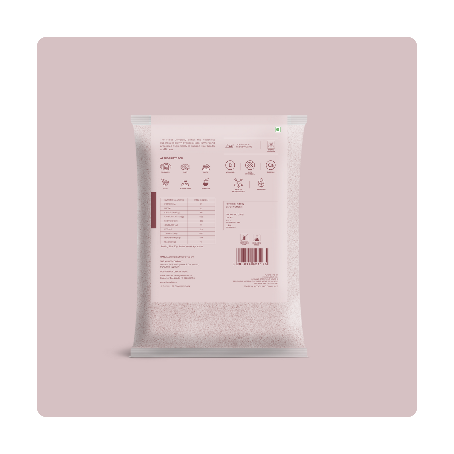 Natural Ragi Flour