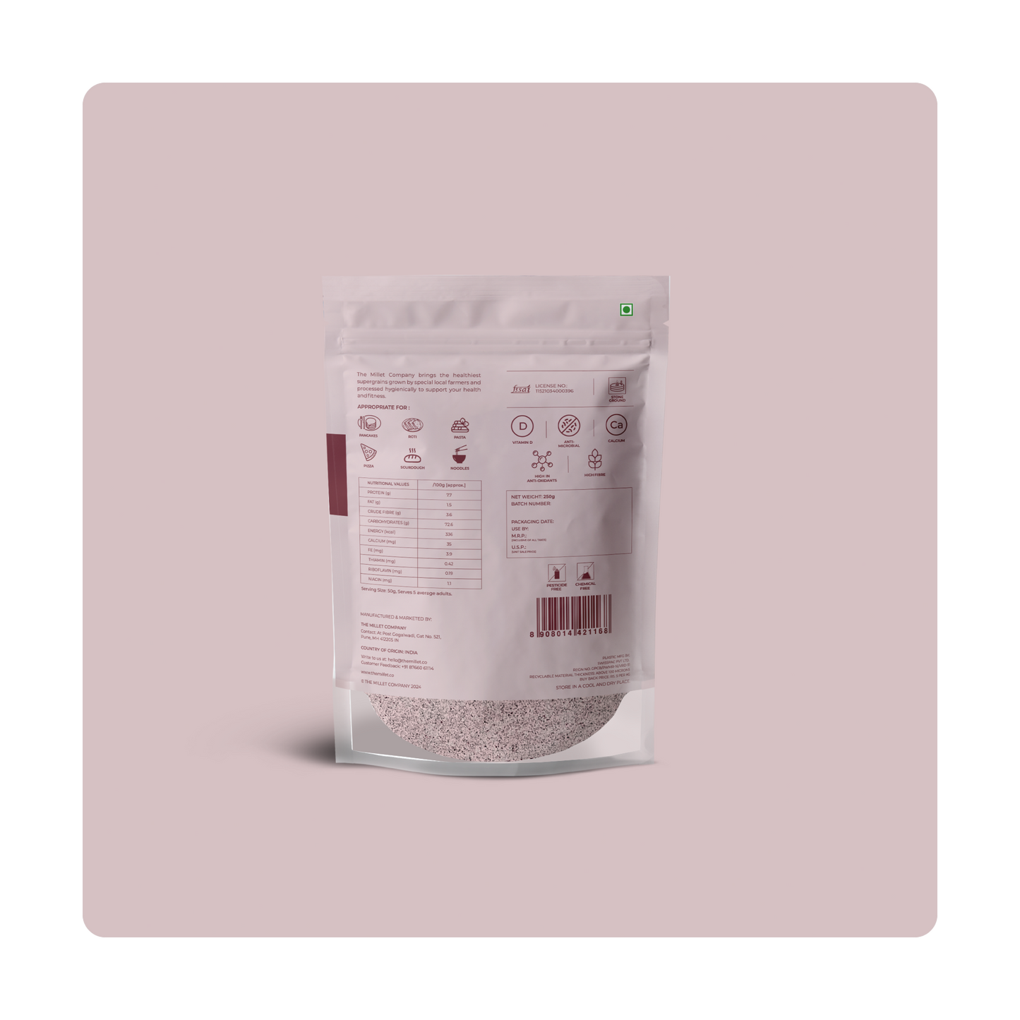 Natural Ragi Flour