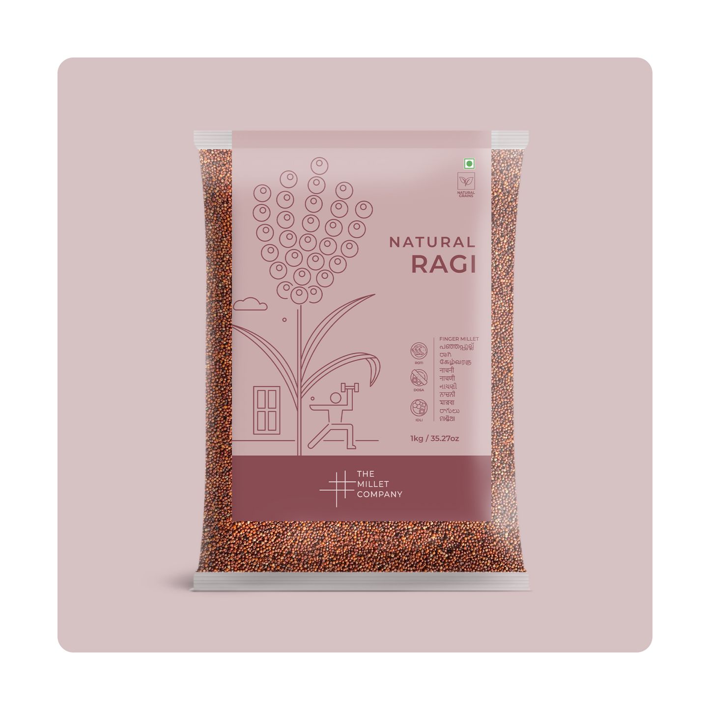 Natural Ragi Grains