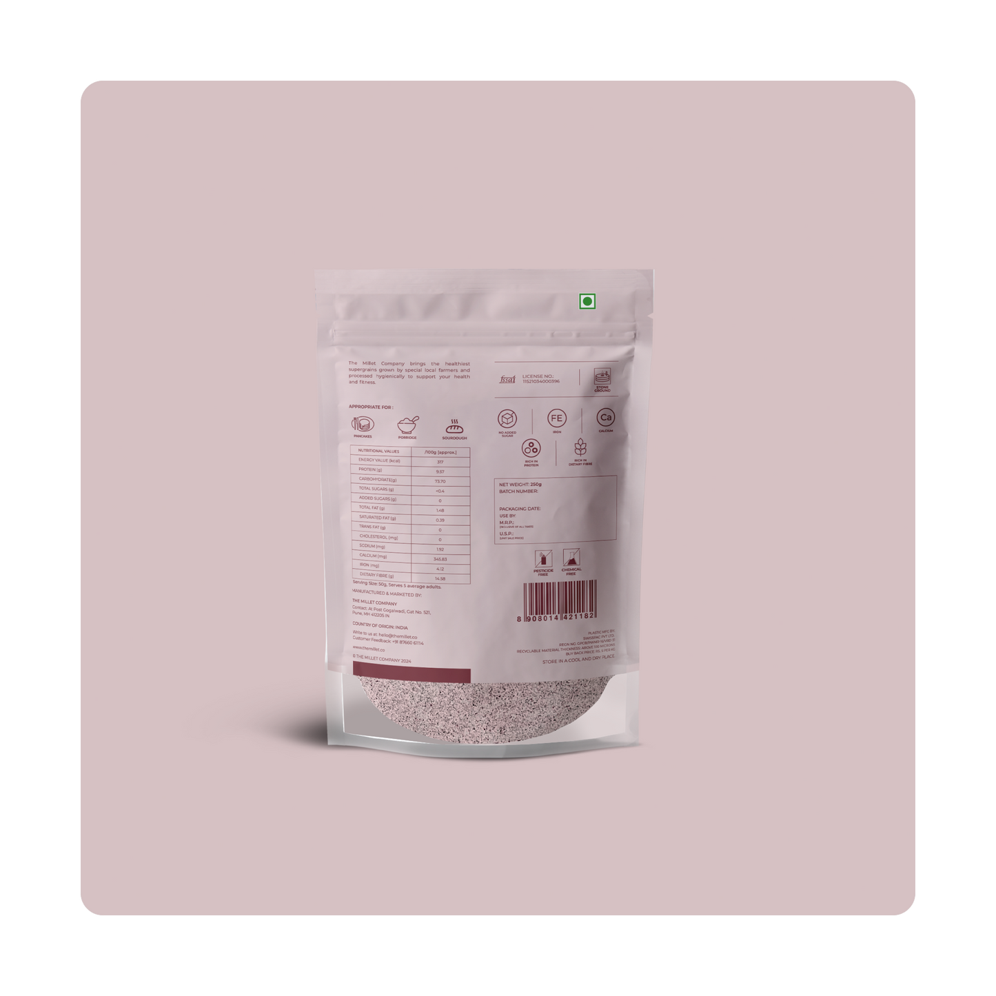 Natural Ragi Flour